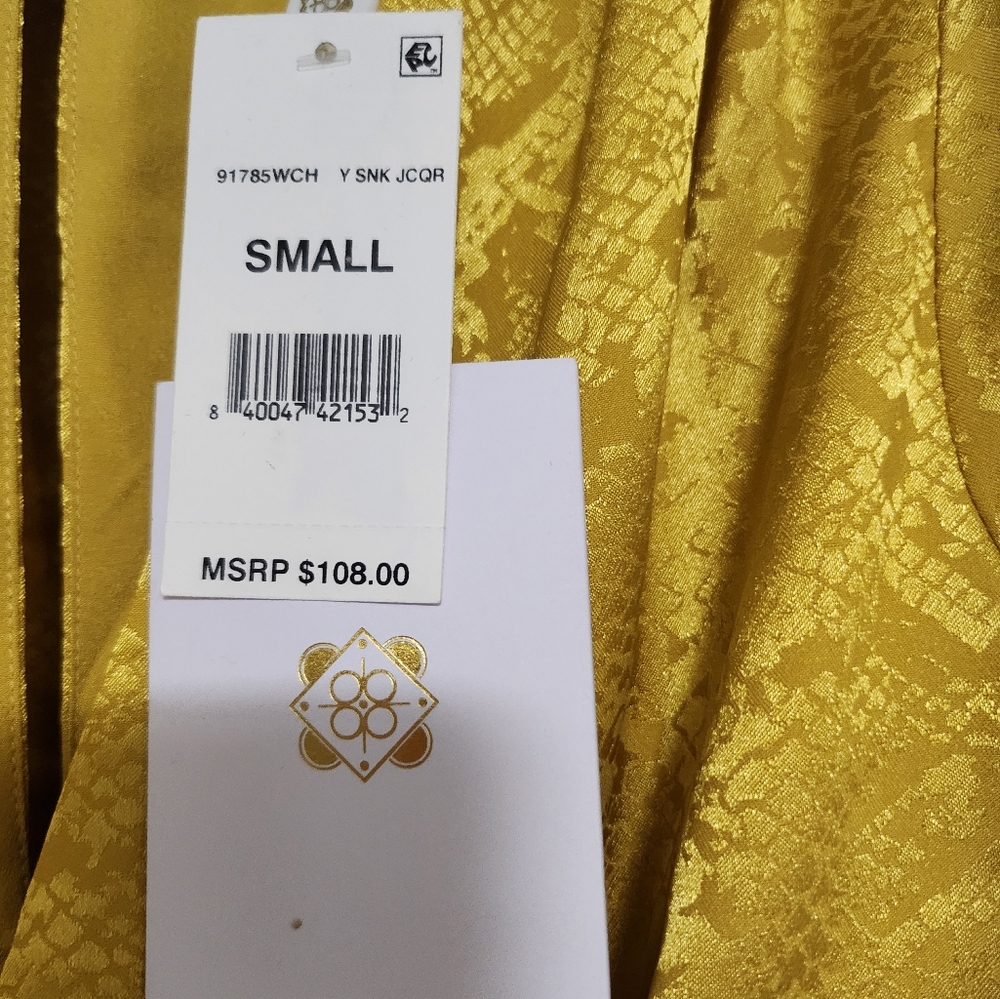 WAYF Rae Ruched Snake Jacquard Dress - Picture 5 of 7